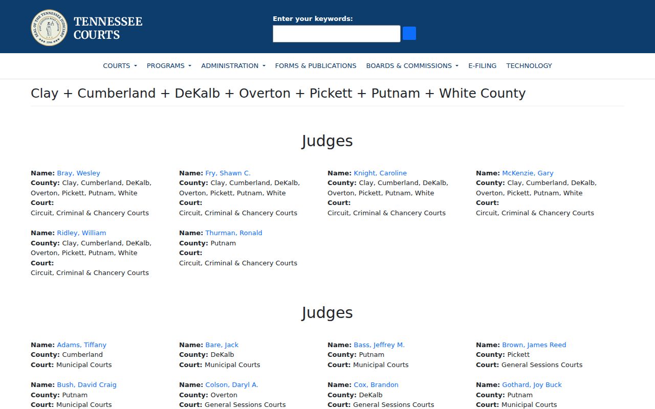 Thirteenth Judicial District court route for Doyle criminal records
